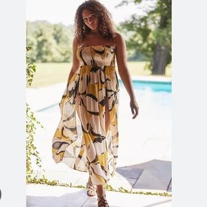 KENZIE PARROTT FOR ANTHROPOLOGIE DRAMA DRESS